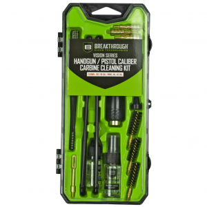 Breakthrough Clean Technologies Vision Series Cleaning Kit For Pistol Caliber Carbine .38/.40/.45 Cal BT-CCC-HGPCC