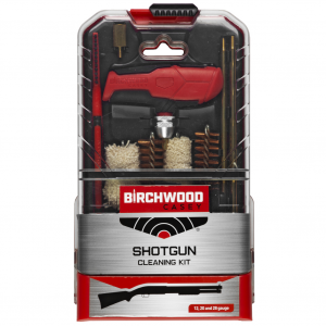 Birchwood Casey Universal Shotgun Cleaning Kit, 17 Pieces, Custom Handle BC-SHGCLN-KIT