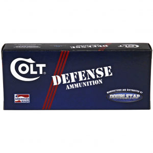 DoubleTap Ammunition Colt Defense, 223 Remington, 62Gr, Bonded Defense, 20 Round Box 223R62CT