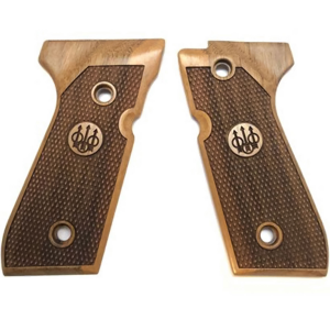 Beretta BERETTA Walnut Basic Grips For 92 Series (E02831) - $57.99 at GritrSports
