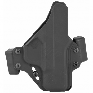 Raven Concealment Systems Perun OWB Holster, 1.5", Fits S&W M&P SHIELD, Ambidextrous, Black, Nylon/Polymer PXMPSH