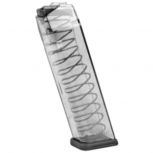 Elite Tactical Systems Group Magazine, 10MM, 20 Rounds, Fits Glock 20/29/40, Polymer, Clear GLK-20-20