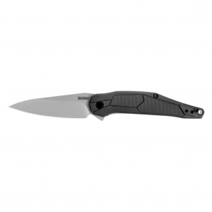 Kershaw Lightyear, 3.12" Folding Knife/Assisted, Spear Point, Plain Edge, 4Cr14 Blade Steel, Black Glass-Filled Nylon Handle 1395