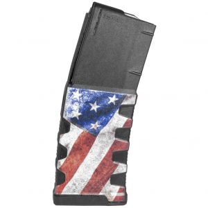 Mission First Tactical Magazine, 223 Remington, 556NATO, Fits AR-15, 30 Rounds, American Flag EXDPM556D-AFM1