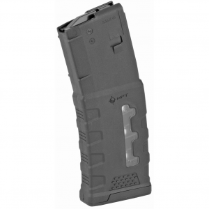 Mission First Tactical MFT Window EXD Polymer Magazine, 223 Remington/556NATO, .300 AAC Magazine, 30 Rounds, Fits AR Rifles, Polymer, Black EXDPM556-W-BL