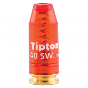 Tipton Snap Caps, Translucent Red, .40 S&W, 5-Pack 745435