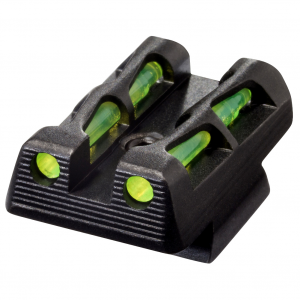 Hi-Viz Rear Sight for CZ pistols. Fits 75, 85 and P-01 models with fixed rear sights. Includes Green, Red and Black replaceable LitePipes. CZLW11