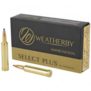 Weatherby Select Plus, 257 Weatherby Magnum, 100 Grain, Tipped Triple Shock X Bullet, 20 Round Box B257100TTSX