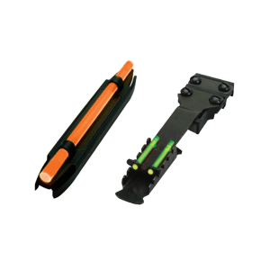 HIVIZ C-Series Magnetic Green-Orange, Rear Green Adjustable Shotgun Sight (C300-2)
