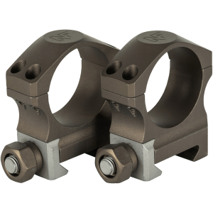 Nightforce NIGHTFORCE XTRM 1in Medium 34mm Ultralite 6 Screw Dark Earth Ring Set (A679) - $215.00 at GritrSports