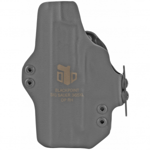 BlackPoint Tactical Dual Point AIWB Holster, Fits Sig P365XL, Black Finish 120495