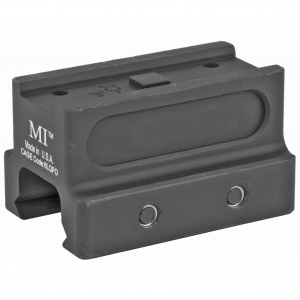 Midwest Industries Co-Witness Mount, Aluminum, Black Anodized Finish, Fits Aimpoint T-1 MI-T1-CO