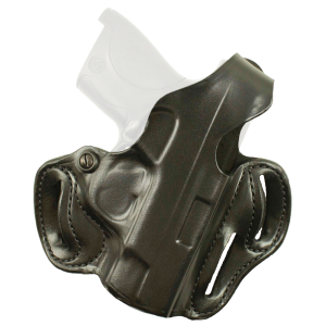 DeSantis Gunhide Thumb Break Scabbard Belt Holster, Fits S&W Shield, Right Hand, Black Leather 001BAX7Z0