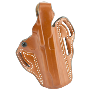 DeSantis Gunhide Thumb Break Scabbard Belt Holster, Fits 1911, Right Hand, Tan 001TA21Z0