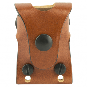 DeSantis Gunhide Second Six Speedloader Magazine Pouch, Fits HKS SPD/LDR 10A & 36A, Ambidextrous, Tan Leather A35TJQQZ0