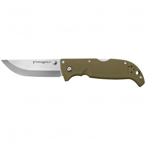 Cold Steel Finn Wolf, 3.5" Folding Knife, Plain Edge, AUS 8AStainless, Pocket Clip CS-20NPF