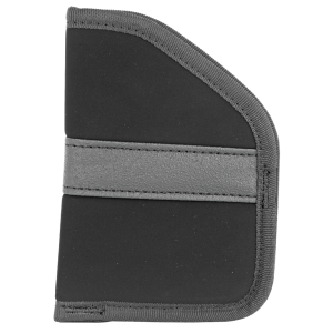 Uncle Mike's Inside Pocket Holster, Size 4, Fits Compact 9mm, Ambidextrous, Black 87444