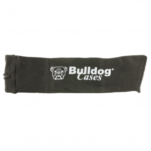Bulldog Cases Handgun Sock, 14" x 4", Black BD150