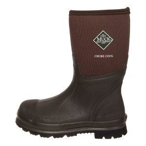 MUCK BOOT Men's Chore XpressCool Mid Brown Work Boots (CMCT-900-BRC)