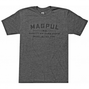 Magpul Industries Go Bang Parts, T-Shirt, Large, Charcoal Heather MAG1112-011-L