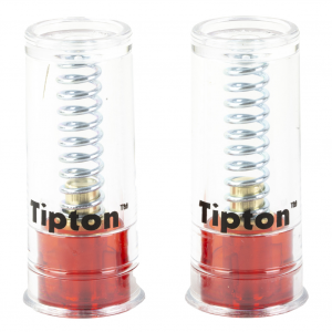 Tipton Snap Caps, Translucent Red, 12 Guage, 2-Pack 280986