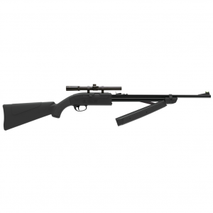 CROSMAN Legacy 1000 (Black) Single Shot, Variable Pump Rifle with 4x15 scope (CLGY1000KT)