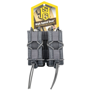 HIGH SPEED GEAR Double Pistol TACO MOLLE , Color: Wolf Gray (11PT02WG)