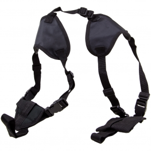 BULLDOG CASES Deluxe Shoulder Harness With Holster (Horizontal) And Ammo Pouch  (WSHD-20)