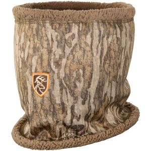 DRAKE Youth Non-Typical Silencer Sherpa Fleece Mossy Oak Bottomland Neck Gaiter (DNT6006-006)