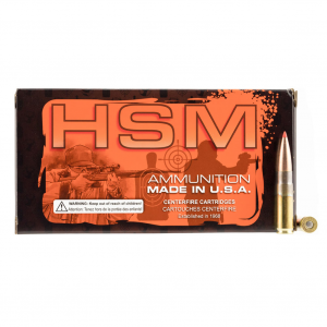 HSM Match 300 Blackout 208Gr A-Max 20rds/Box Rifle Ammo (300BLK1N)