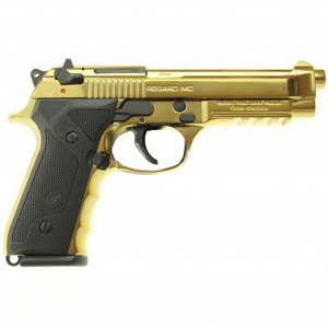 EUROPEAN AMERICAN ARMORY Regard MC Gold 9mm 18rd 4.9in Semi-Automatic Pistol (393088)