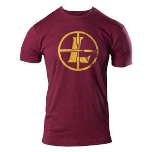 Leupold LEUPOLD Distressed Reticle Cardinal Heather XL Tee Shirt (181846) - $16.99 at GritrSports
