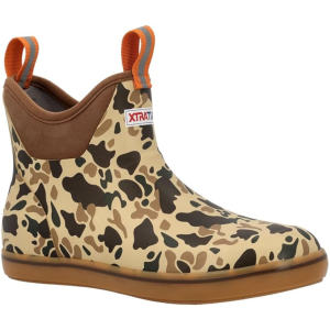 XTRATUF Men's 6in Ankle Duck Camo Deck Boot (XMAB-DCAM-CAM)
