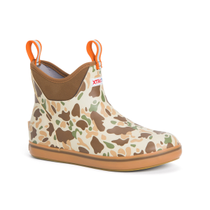 XTRATUF Men's 6in Ankle Duck Camo Deck Boot (XMAB-DCAM-CAM)