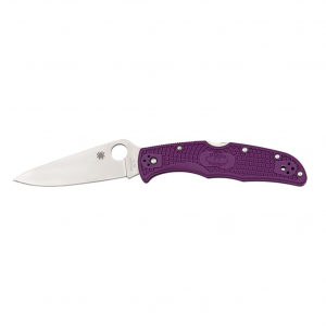 SPYDERCO Endura 4 3.75in Purple Folding Knife (C10FPPR)