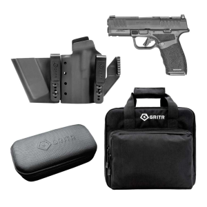 SPRINGFIELD ARMORY Hellcat Pro OSP Pistol w/ GRITR IWB LH Holster, Gun Cleaning Kit & Soft Pistol Case - Springfield Armory