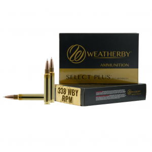 WEATHERBY Select Plus 338 Wby RPM 185gr Barnes TTSX 20/Bx Rifle Ammo (B338185TTSX)