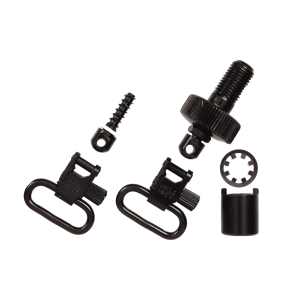 Uncle Mike's QD Mag Cap Swivel, 1", Fits Mossberg 500, Black 18102