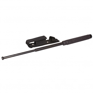 PS Products Expandable Baton, 21" Length, Rubber Handle, Black NS-21R