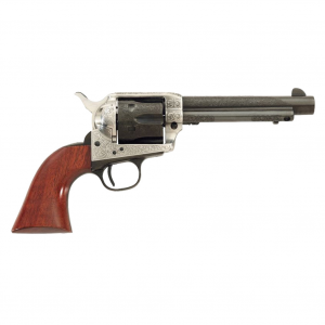 TAYLORS & COMPANY Cattleman Photo Engraved 1873 .357 Mag 5.5in 6rd Coin Finish Revolver (550923)