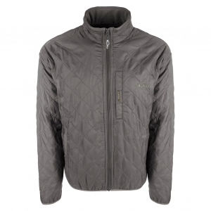 DRAKE Delta Quilted Fleece Lined Charcoal Jacket (DW1071-CHR)
