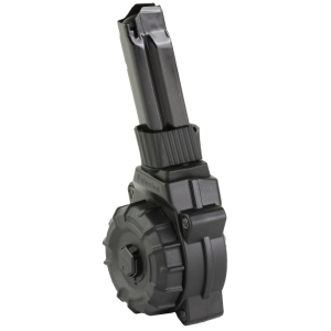 Promag ProMag Magazine, 9MM, 30 Round Drum, Fits S&W Shield Plus, Polymer, Black DRM-A82 - $63.19 at GritrSports
