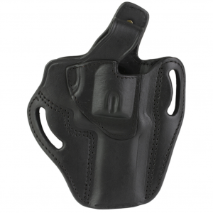 Tagua Standoff Thumb Break, OWB Belt Holster,Fits Most Large Frame Revolvers 4", Right Hand, Leather, Black TX-BH1-940