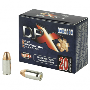 CorBon Deep Penetrating X Bullet, 380ACP, 80 Grain, Barnes X, 20 Round Box DPX38080