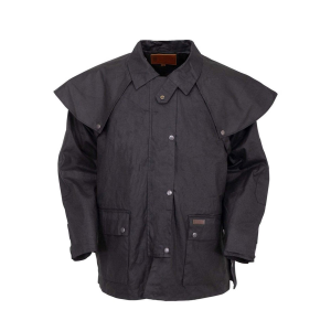 OUTBACK TRADING Bush Ranger Black Jacket (5008-BLK)