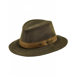 OUTBACK TRADING Willis With Mesh Sage Hat (1470-SAG)