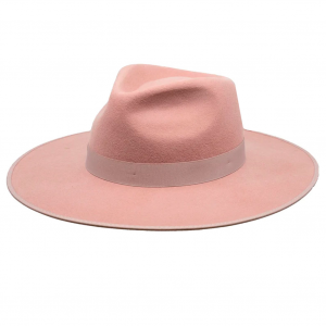 OUTBACK TRADING La Pine Wool Rose Hat (13218-ROS)