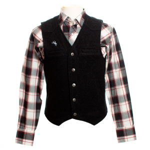 WYOMING TRADERS Men's Wyoming Wool Regular Vest