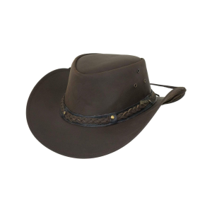 OUTBACK TRADING Wagga Wagga Chocolate Hat (1367-CHO)