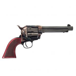 TAYLORS & COMPANY Smoke Wagon Taylor Tuned .44-40 5.5in 6rd Revolver with Checkered Walnut Grips (550815DE)